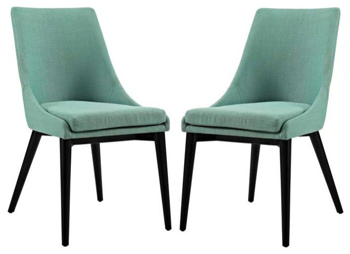 Laguna Viscount Dining Side Chair Fabric Set of 2