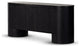 Giovani Media Console-Black Marble