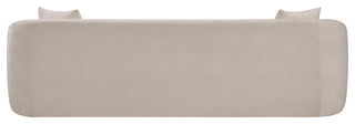 Penelope Upholstered Sofa, Beige, Chenille Fabric