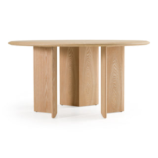 Modrest Masuda Modern Natural Ash Round Dining Table