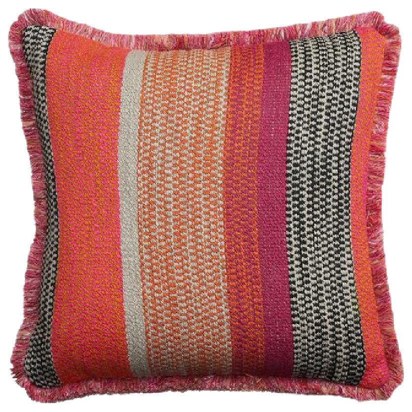 Orange Striped Cushion | Andrew Martin Llama