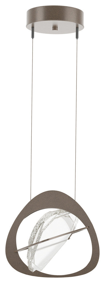 Venn Pendant, Bronze