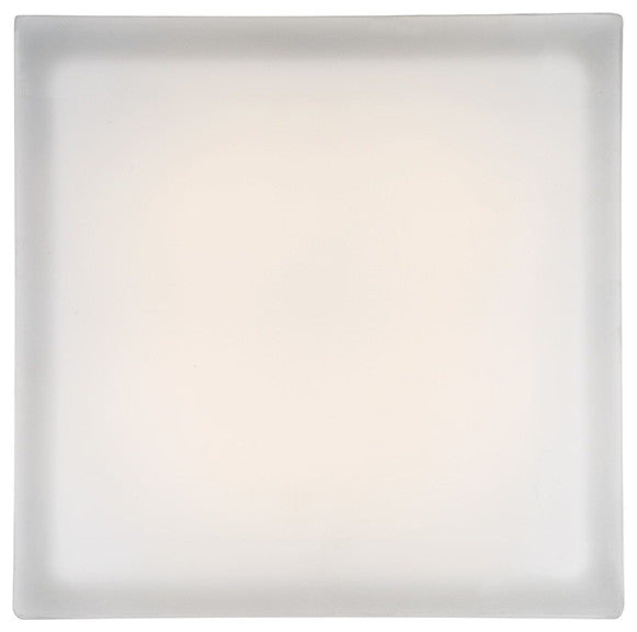 Matrix 12" LED Square Flush Mount 2700K, Titanium