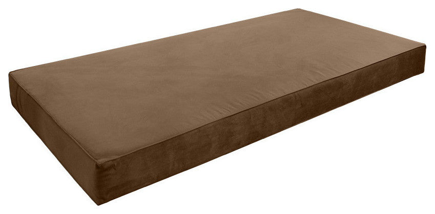 Same Pipe 6" Twin-XL 80x39x6 Velvet Indoor Daybed Mattress |COVER ONLY|-AD308