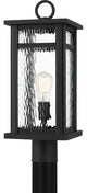 Quoizel MOI9008EK One Light Outdoor Post Mount, Earth Black Finish