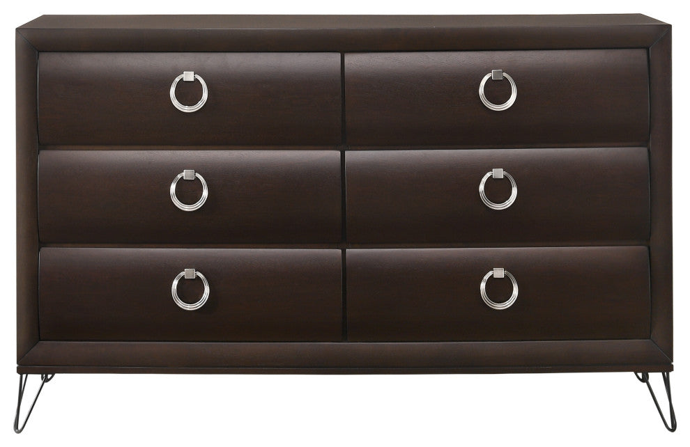 ACME Tablita Dresser, Dark Merlot