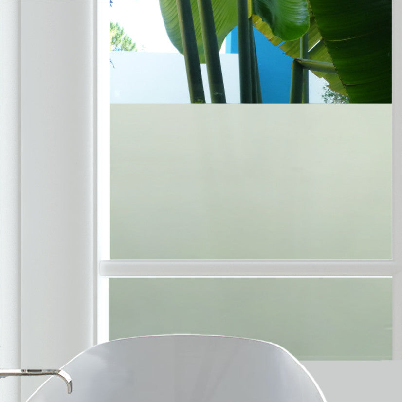 Simply Private Frosted Privacy Film, Non-Adhesive, Large 48"x84"