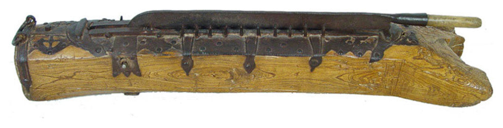 Consiged 20th Century Chinese Massive Grass Chopper