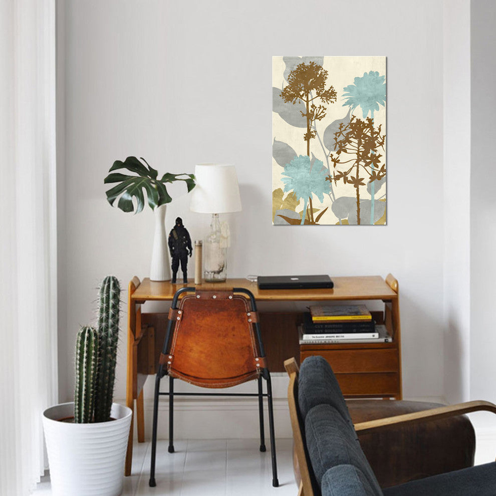 "Peaceful Garden II" by Erin Lange, Canvas Print, 26"x18"