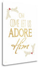 "Adore Him" By Jo Moulton, Giclee Print on Gallery Wrap Canvas, Ready to Hang