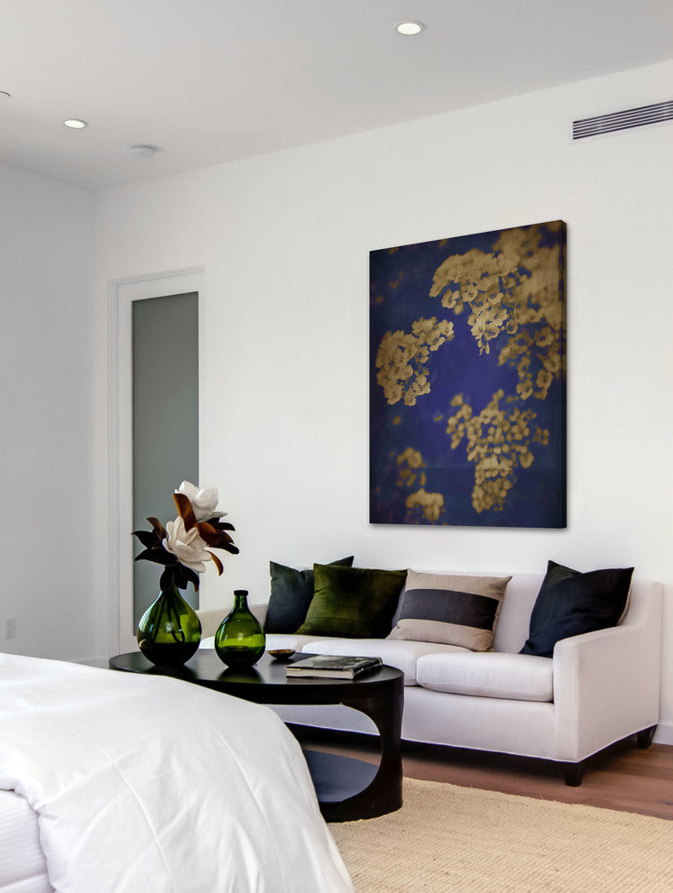 "Darkest B" Painting Print on Canvas by Jorgensen