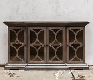 Belino Wooden 4-Door Chest