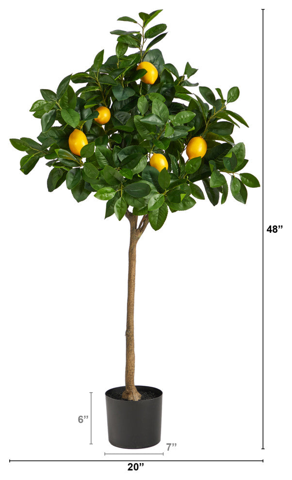 4' Lemon Artificial Tree