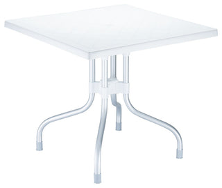 Compamia Forza Square Folding Table, White