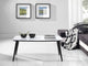 ESSAI Glass Top Coffee Table