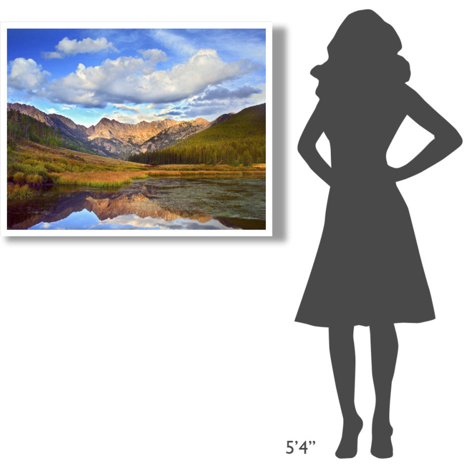 "Mt Powell and Piney Lake, Colorado" Paper Print by Tim Fitzharris, 42"x32"