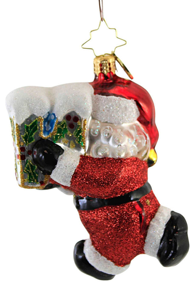 Christopher Radko Baby Nick-N Glass Santa Claus Christmas 1017646N