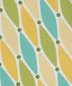 Wavy Splash, Geometric Print Napkin, Yellow, Set of 4