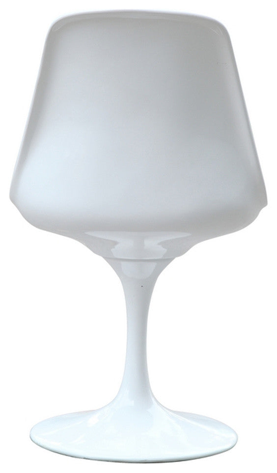 Modern Classics Flower Side Chair, White