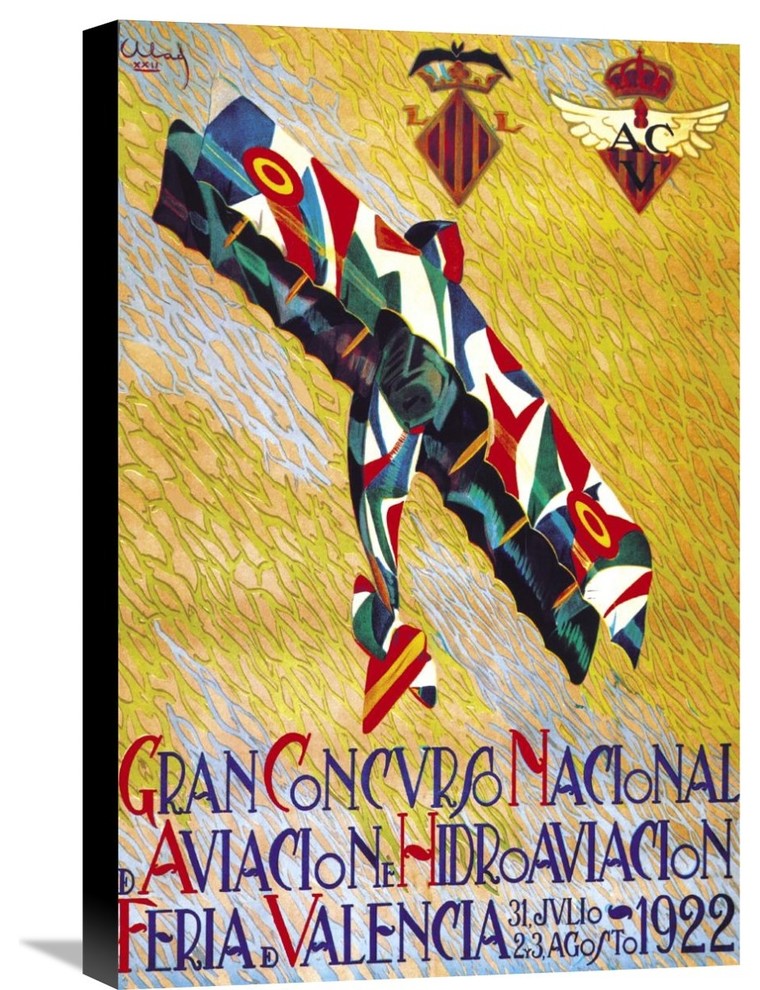 Gran Concurso Nacional De Aviacion Y Hidroaviacion, 16"X24"