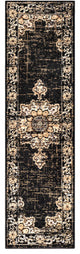 Surya Paramount PAR-1089 6'7"x9'6" Rug, Black/Khaki/Gray/Dark Brown/Beige