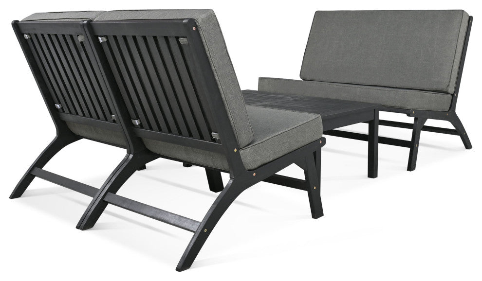 Gewnee 4-Piece V-Shaped Seats Set