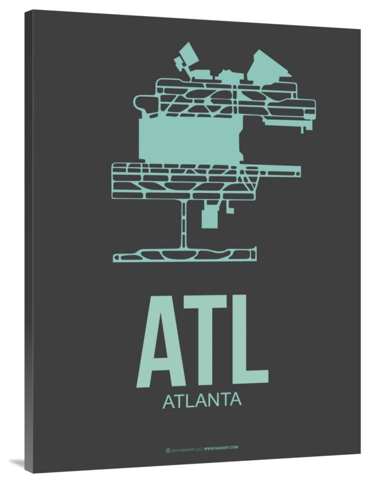 "ATL Atlanta Poster 2" Fine Art Print