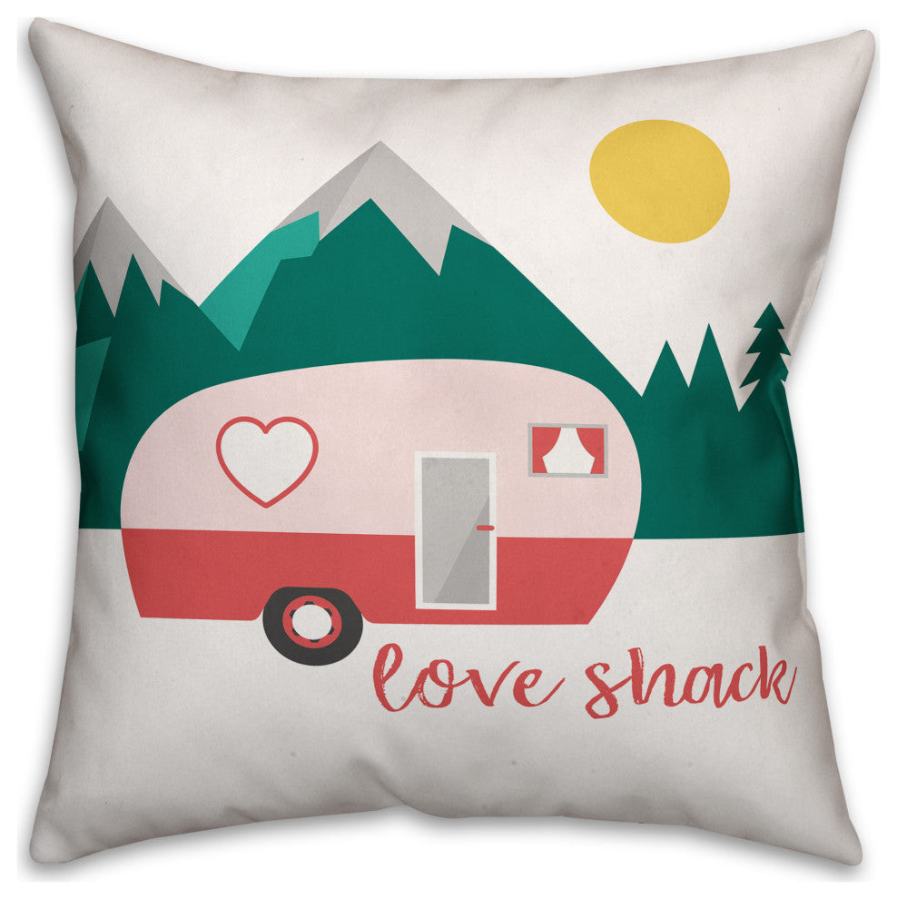 Love Shack 18x18 Spun Poly Pillow