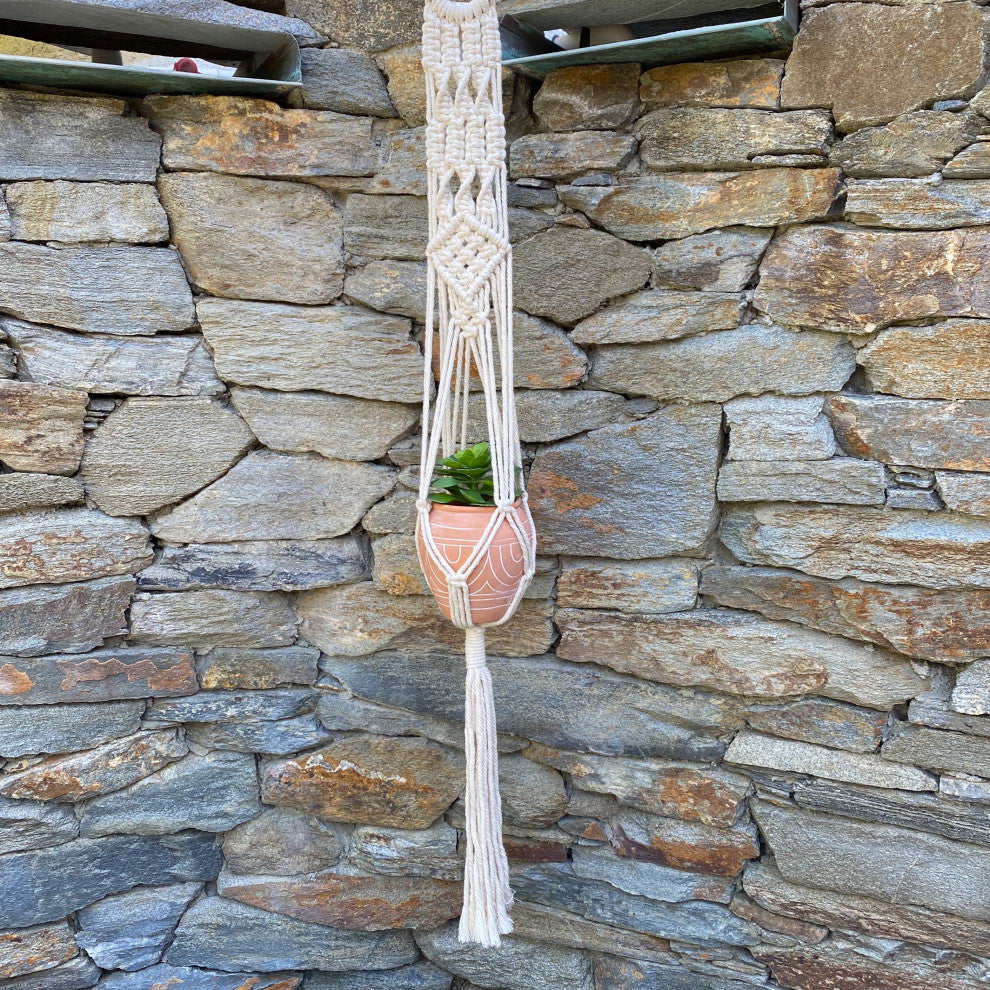 40"L Macrame Plant Hanger