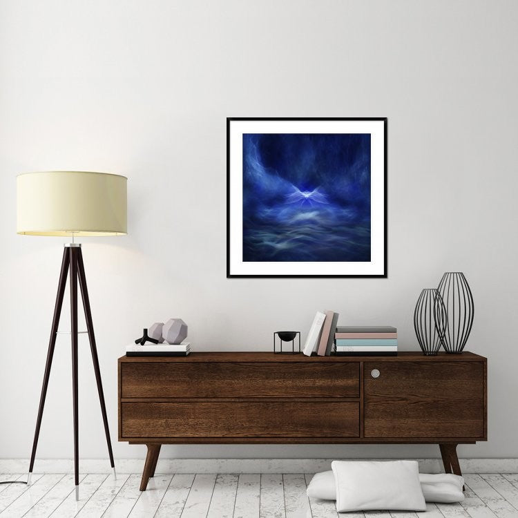 "Fairy Tale" Framed Digital Print by Willy Marthinussen, 38"x38"