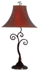 Kenroy 31380BRZ 1-Light Table Lamp, Richardson