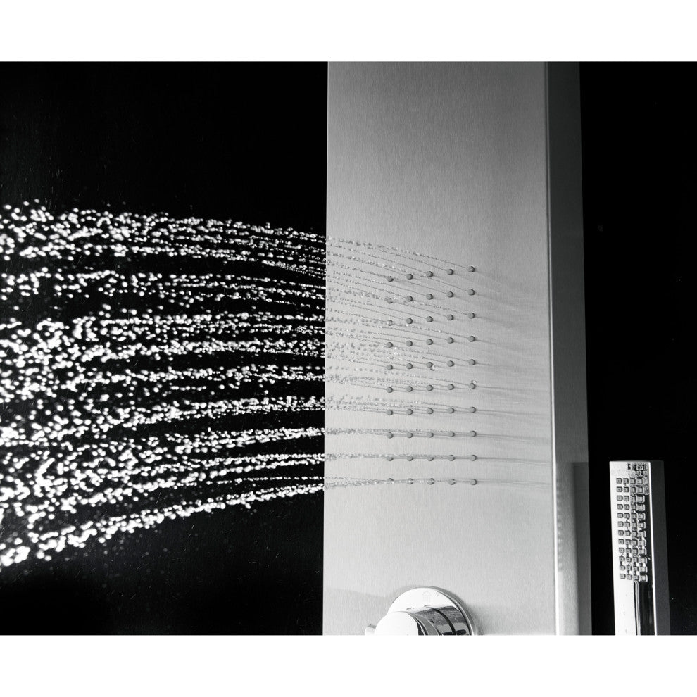 Blue Ocean 56-inch Stainless Steel SPS8729 Thermostatic Shower Panel