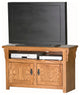 Eagle Furniture 43" Mission TV Cart, Dark Oak