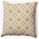 20" x 20" Sun Tile Indoor/Outdoor Polyester Throw Pillow, Autumn Gold