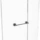 Prestige Regal 18" Shower Door Towel Bar, Antique Brass