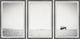 A Lone Bison Triptych, Set of 3, 20x30 Panels