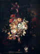 Abraham Brueghel Flowers in a Bronze Vase, 21"x28" Wall Decal
