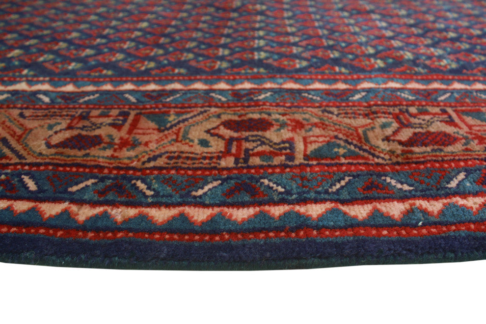 Fine Vintage Distressed Baaqi Navy Runner
