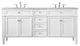 Elegant Decor Park Avenue Bathroom Vanity White