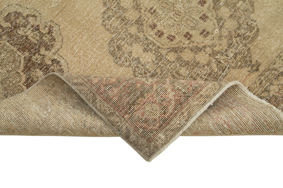 Rug N Carpet - Handmade Turkish 5' 0" x 12' 9" Unique Runner Rug