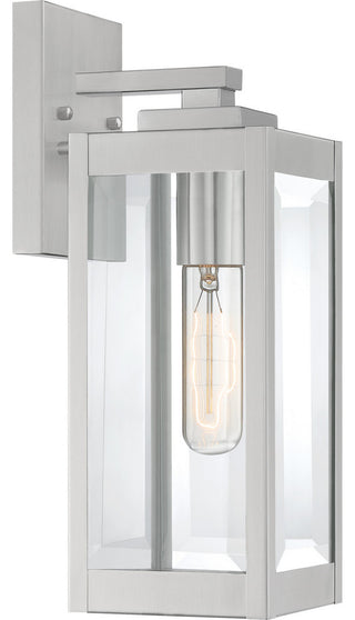 Westover 1-Light Outdoor Lantern, Stainless Steel