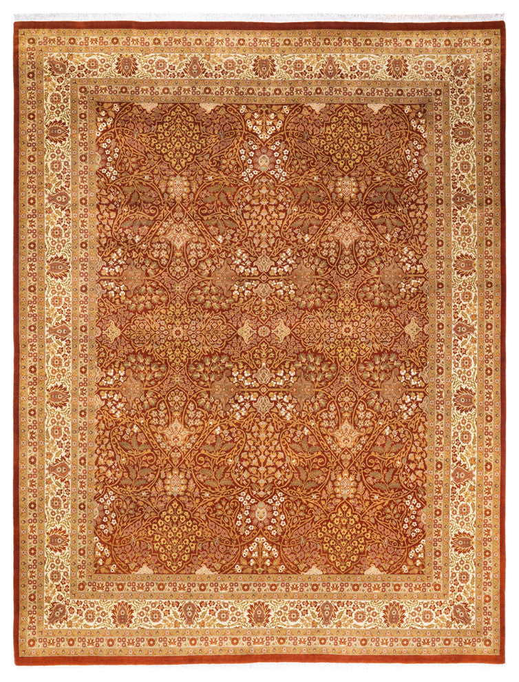 MOGUL, Hand Knotted Area Rug 10' 8" X 8' 3"