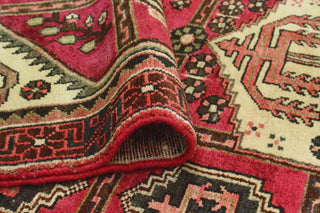 Fine Vintage Distressed Erhan Pink/Ivory Runner, 3'8 x 9'9