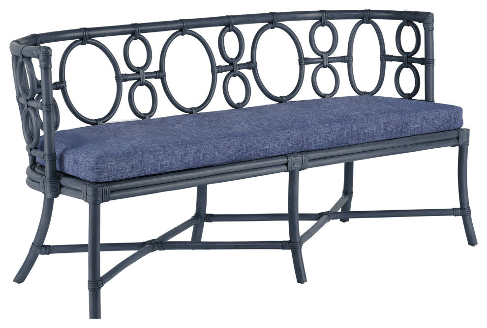 Tegal Navy Bench, Finn Indigo