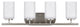 Generation Lighting Oslo Four Light Wall / Bath 41163EN3-962