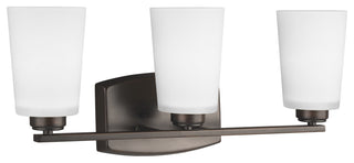 Franport 3-Light Wall/Bath, Burnt Sienna