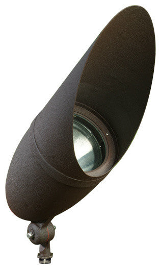 Dabmar Lighting Cast Aluminum Directional Spot Light With Hood