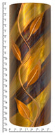 Clay Moon Copper Sconce, Leaves