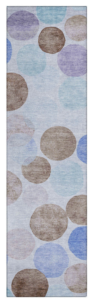Machine Washable Indoor/Outdoor Chantille ACN1898 Sky 2'3" x 7'6" Runner Rug