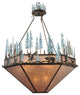 60W Wildlife at Pine Lake Inverted Pendant